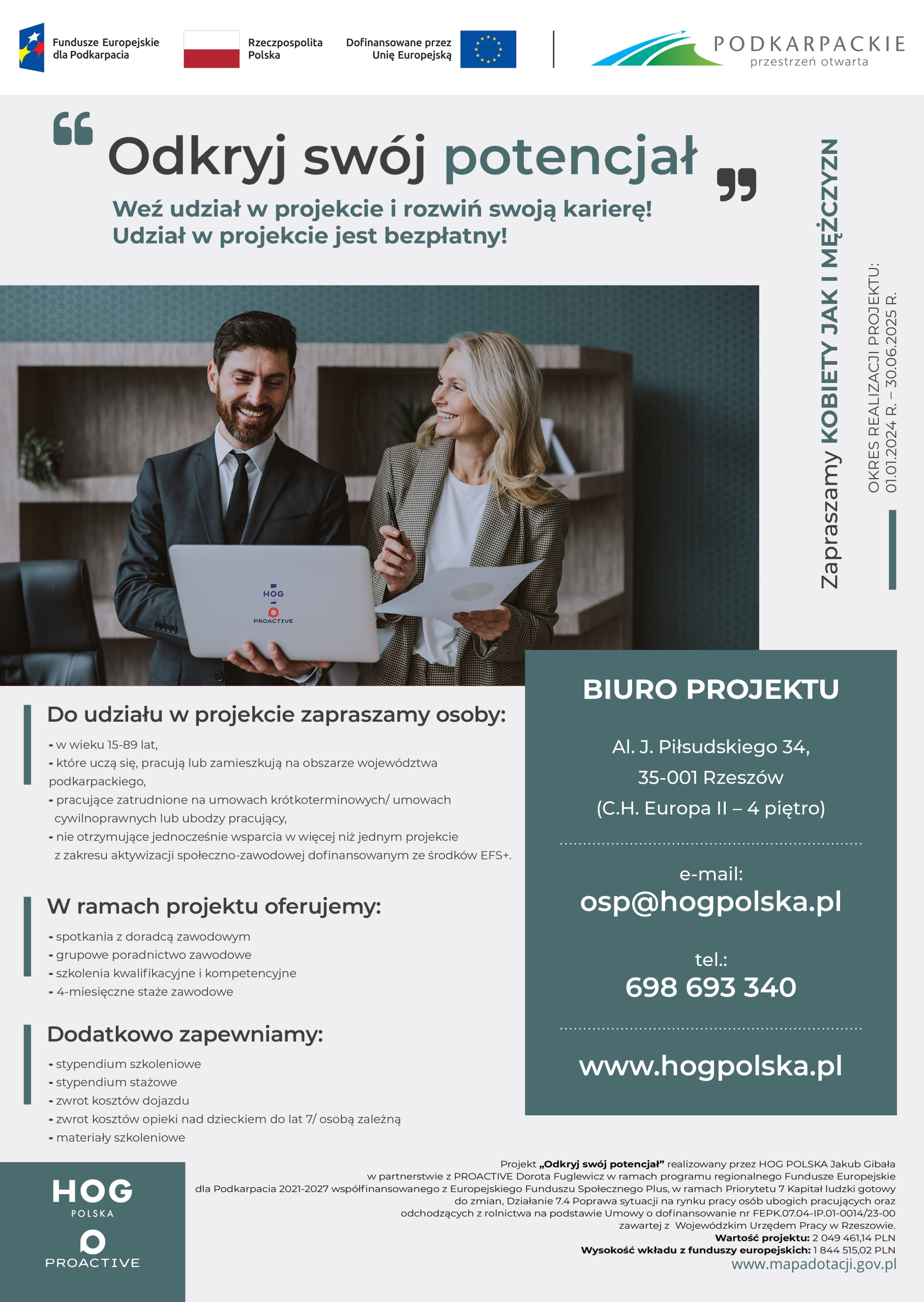 Odkryj Swój Potencjał Ulotka