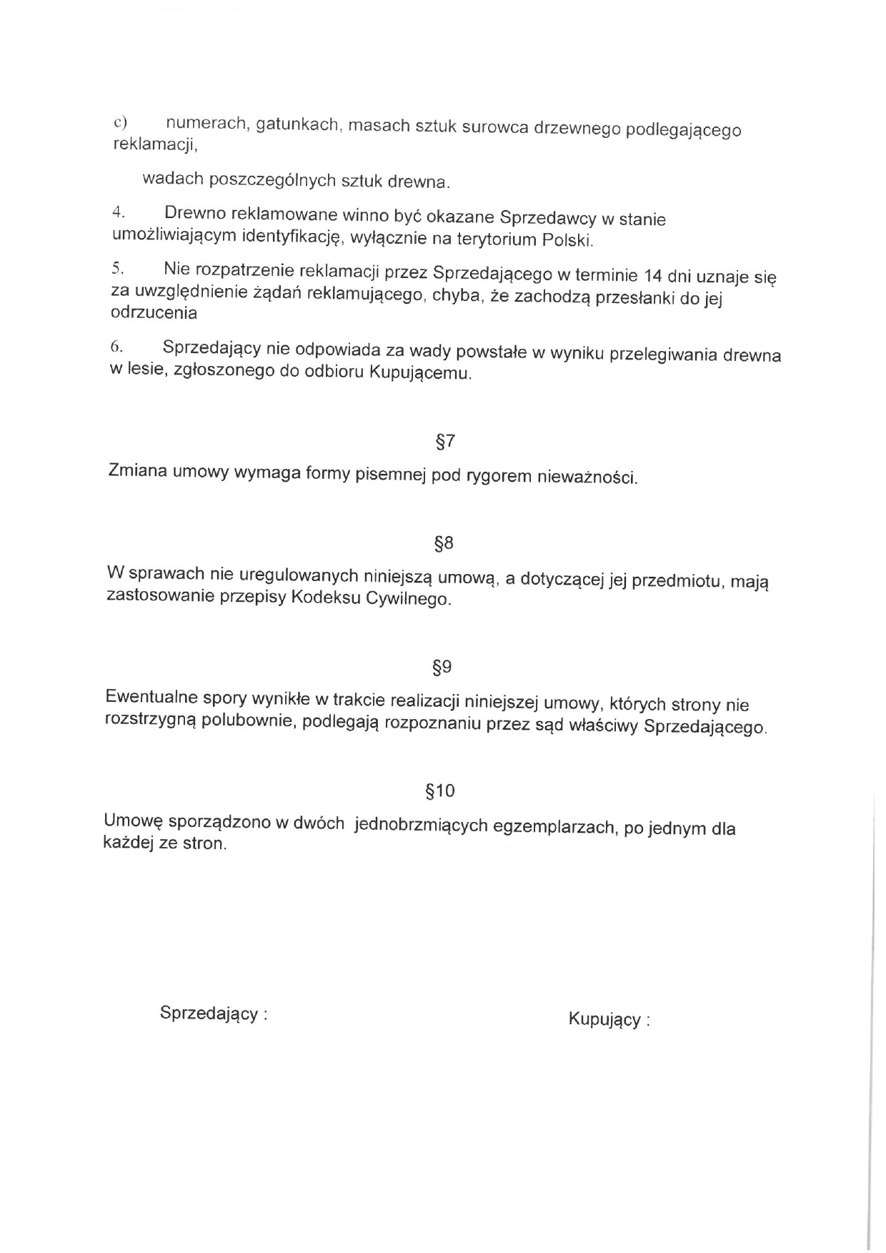 Ogłoszenie Sprzedaż Drewna (3) Page 0009
