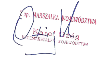 Karol Ożóg Podpis