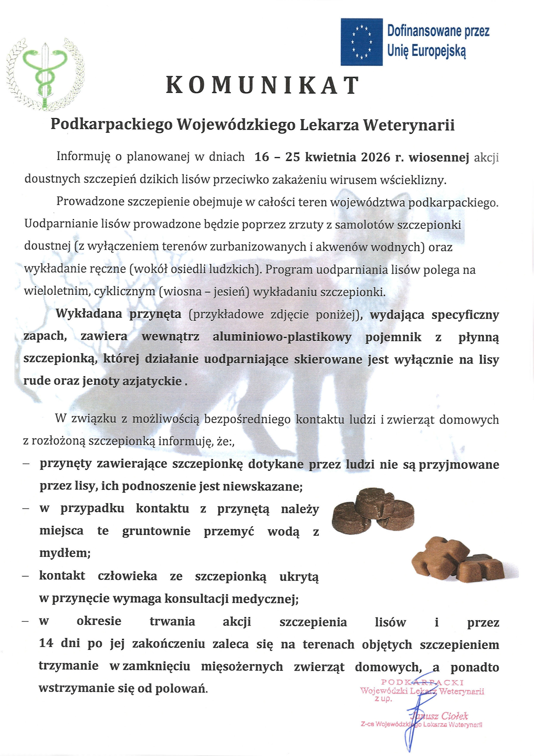 Komunikat Wiosna